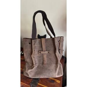 CargoIT SNL1002 - Genuine Leather Shoulder Tote | 16 x 6.75 x 16